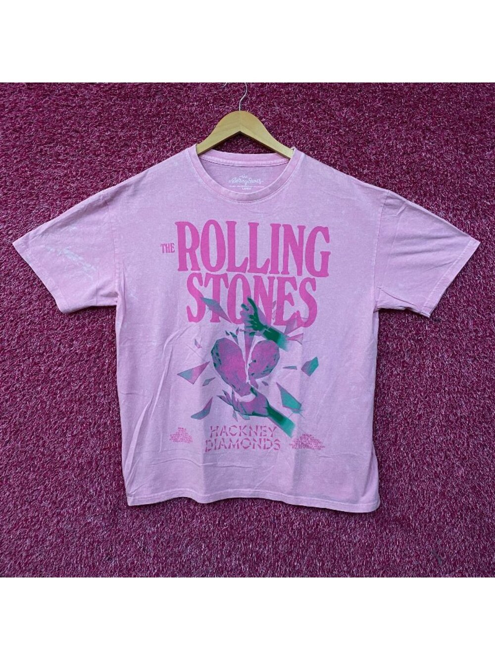 The Rolling Stones Hackney Diamonds Rock T-Shirt Large